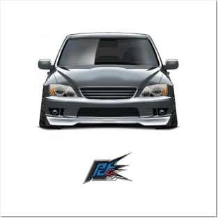 toyota altezza front Posters and Art